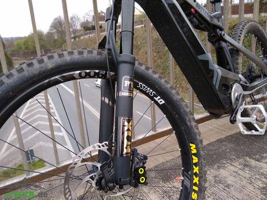 Fox Gabel am M1-Sporttechnik e-MTB