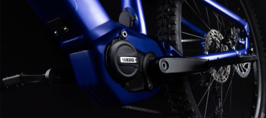 Yamaha PW-X3 an blauem e-Bike