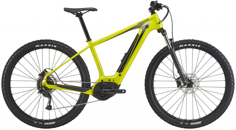 Das Cannondale Trail Neo 4 2022 in gelb