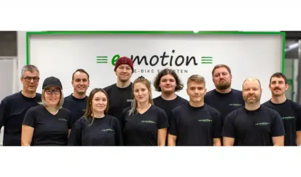 Das Team der e-motion e-Bike Welt Dietikon