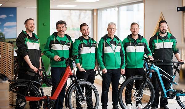 Das Team der e-motion e-Bike Welt Egerkingen